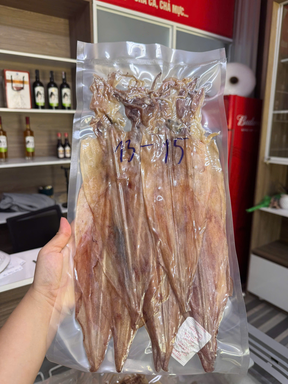 Mực Khô Câu Size 13-15 con/kg