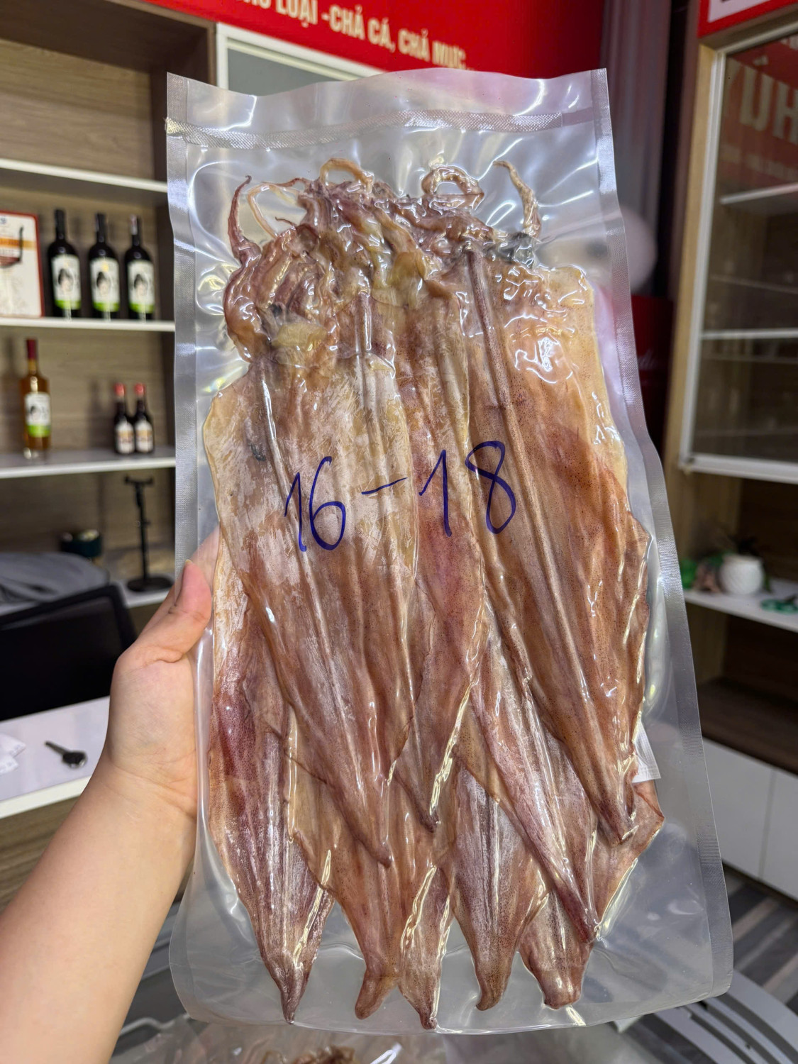 Mực Khô Câu Size 16-18 con/kg